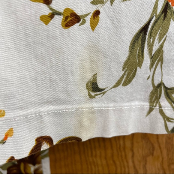 Cream with Multi Colour Floral Print Pant. Waist Size 27” - Picture 13 of 15